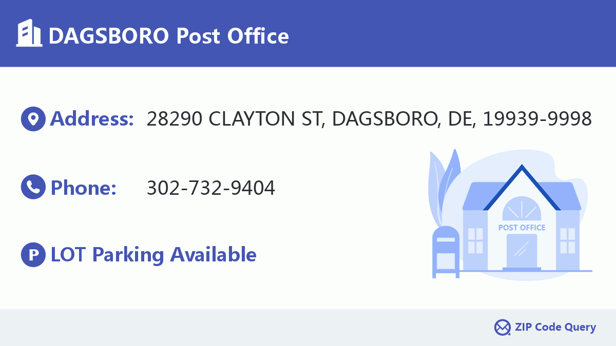 Post Office:DAGSBORO