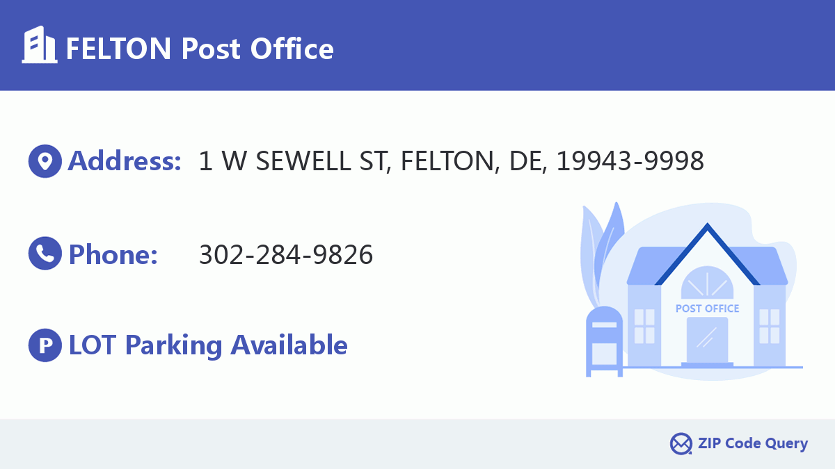 Post Office:FELTON