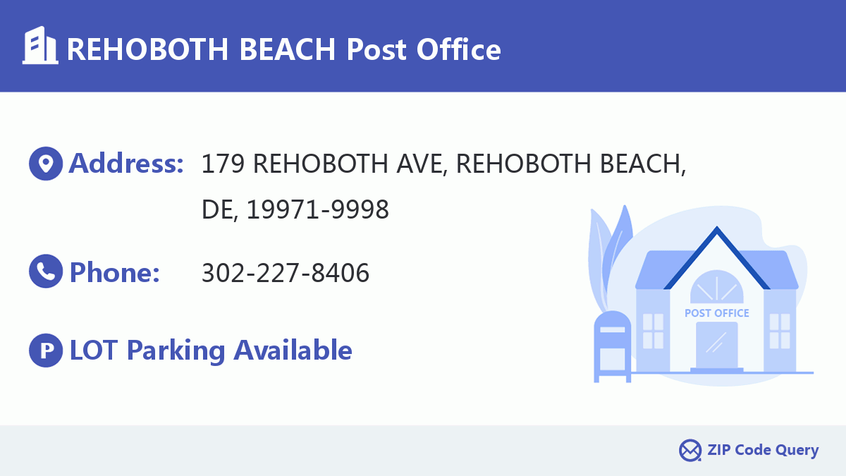 Post Office:REHOBOTH BEACH