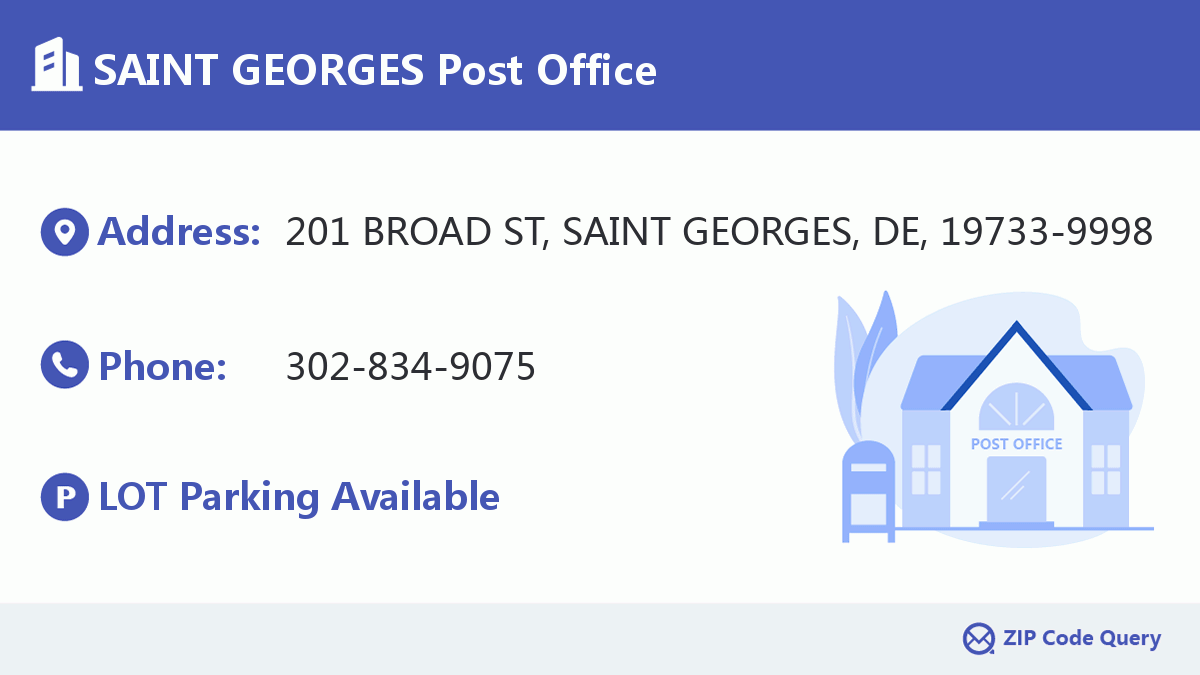 Post Office:SAINT GEORGES